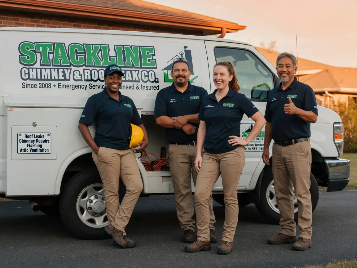 Chimney flashing repair company in Surfside, CA